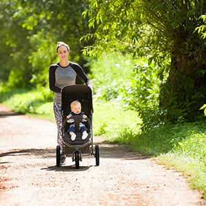 Hauck Rapid 3 Passeggino a 3 Ruote da 0 Mesi a 25 kg, Pieghevole, Nero