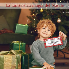 Carica l'immagine nel visualizzatore di Gallery, KOÏLWËS Letterina Babbo Natale - Certificato di Babbo Natale Libro dei Bambini Buoni - Idee Regali Bambini Natale Originali - Kit Babbo Natale - Regali Natale