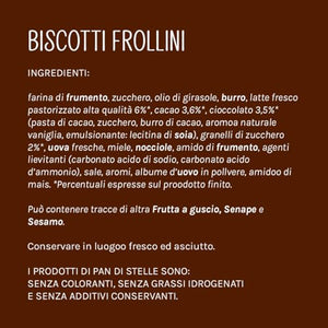 Pan di Stelle Gift Box, Idea Regalo con Due Tazze Medie in Ceramica by Thun e Sacchetto di Biscotti Pan di Stelle 350 g in Edizione Limitata