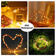 Carica l&#39;immagine nel visualizzatore di Gallery, Catena Luminosa Solare,Cshare 100 LED 2 Pacchi 8 Modi Luci Bianco Caldo