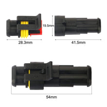 Carica l&#39;immagine nel visualizzatore di Gallery, TOOHUI 10 Kit 2 Pin Auto Impermeabile Connettore, 2PIN 10KIT, 10KIT - Ilgrandebazar