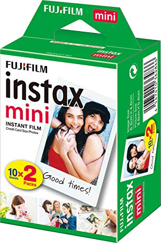 Fujifilm Instax Mini Film, Pellicola istantanea per Confezione da 20