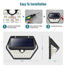 Carica l&#39;immagine nel visualizzatore di Gallery, Luce Solare Led Esterno,【2019 Ultimi Modelli 60LED-800 lumen】iPosible...
