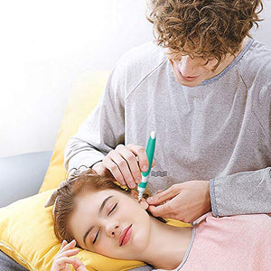 Pulisci orecchie，Smart Ear Cleaner, 15 Teste in Silicone Sostituibili per...