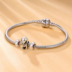 Charms Cane Bead Da Donna Argento Sterling 925 Con Cristallo Swarovski... - Ilgrandebazar