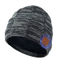 Carica l&#39;immagine nel visualizzatore di Gallery, Regalo Uomo Donna Cappello Bluetooth Berretto Sci Regalo Natale Cappello Sportivi Uomo Musicale Bluetooth Lavorato a Maglia Berretto Cappello Invernali con Cuffie Stereo e Microfono Vivavoce