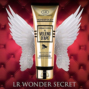 Wonder Body, crema corpo anticellulite al veleno d'ape, caffeina e guaranà,...