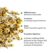 Carica l'immagine nel visualizzatore di Gallery, Fiori di camomilla infuso biologico - Calmante e rilassante - 100 g