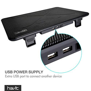 HAVIT Basi di Raffreddamento per PC Portatili Notebook Cooler 15.6"-17"...
