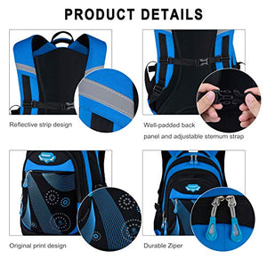 Zaino Scuola Elementare, Fanspack Bambino Elementare Borsa...