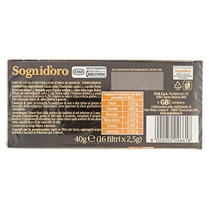 Sogni Doro Tisana Delizie&Frutta Secca Fave Cacao e Nocciola con Scorza di...