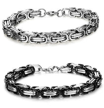 Carica l&#39;immagine nel visualizzatore di Gallery, sailimue 2 Pezzi Gioielli in Acciaio Inossidabile e Bracciale Uomo Donna...
