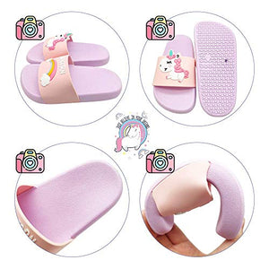 HommyFine Ciabatte da Doccia Scarpe Spiaggia e Piscina 30/31 EU, Viola