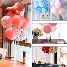 Carica l&#39;immagine nel visualizzatore di Gallery, Supporto per palloncini lunghi, bastoncini con supporto, supporto da tavolo,...