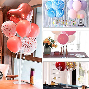 Supporto per palloncini lunghi, bastoncini con supporto, supporto da tavolo,...