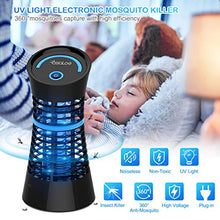 Carica l&#39;immagine nel visualizzatore di Gallery, Osaloe Zanzariera Elettrica, Repellente per Zanzare UV Portatile Mosquito...