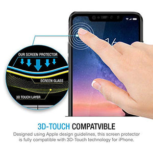 Ferilinso Vetro Temperato per Xiaomi Redmi Note 6 PRO,[3pack] [Copertura...