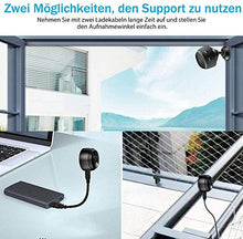 Carica l&#39;immagine nel visualizzatore di Gallery, Mini telecamera di sorveglianza, WiFi Full HD 1080P WLAN con rilevazione di...