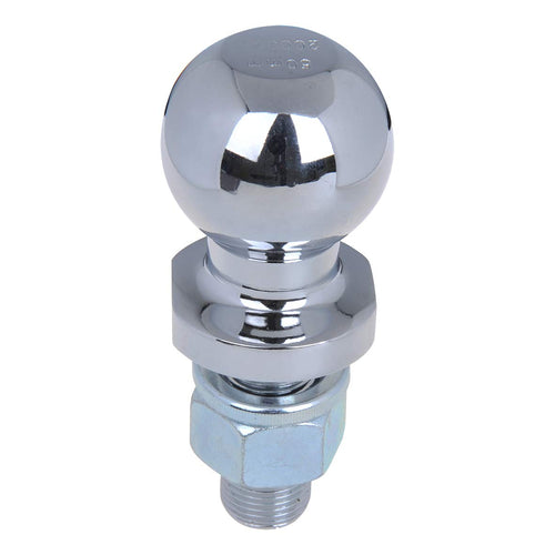 ProPlus 341211, Gancio di Traino a Sfera Dritto 3500 kg, argento - Ilgrandebazar