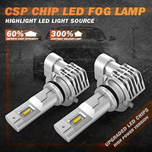 Carica l'immagine nel visualizzatore di Gallery, NATGIC 9006 HB4 Lampadine per Fendinebbia a LED Potenza Elevata 55W Chip CSP...