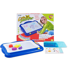 Carica l&#39;immagine nel visualizzatore di Gallery, SGILE Grande Lavagna Magnetica per Bambini, Lavagnetta Magica Portatile Blu - Ilgrandebazar