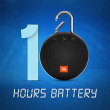 Carica l&#39;immagine nel visualizzatore di Gallery, JBL CLIP 3 Speaker Wireless Bluetooth, Altoparlante Portatile Nero
