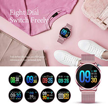 Carica l&#39;immagine nel visualizzatore di Gallery, Smartwatch Elegante per Donna Ragazza Impermeabile IP67 con... - Ilgrandebazar