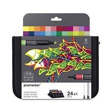 Carica l&#39;immagine nel visualizzatore di Gallery, Winsor &amp; Newton Promarker Student Set - Astuccio Con 24 Sets, Design - Ilgrandebazar