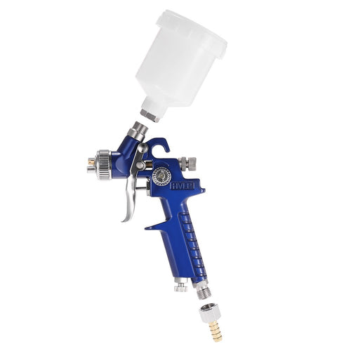 KKmoon Airbrush Kit HVLP Aria a Spruzzo Pistola Ritoccare Spruzzatore Della A - Ilgrandebazar