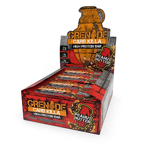Grenade Carb Killa Barretta Proteica a Basso Contenuto di Carboidrati, 12 x...