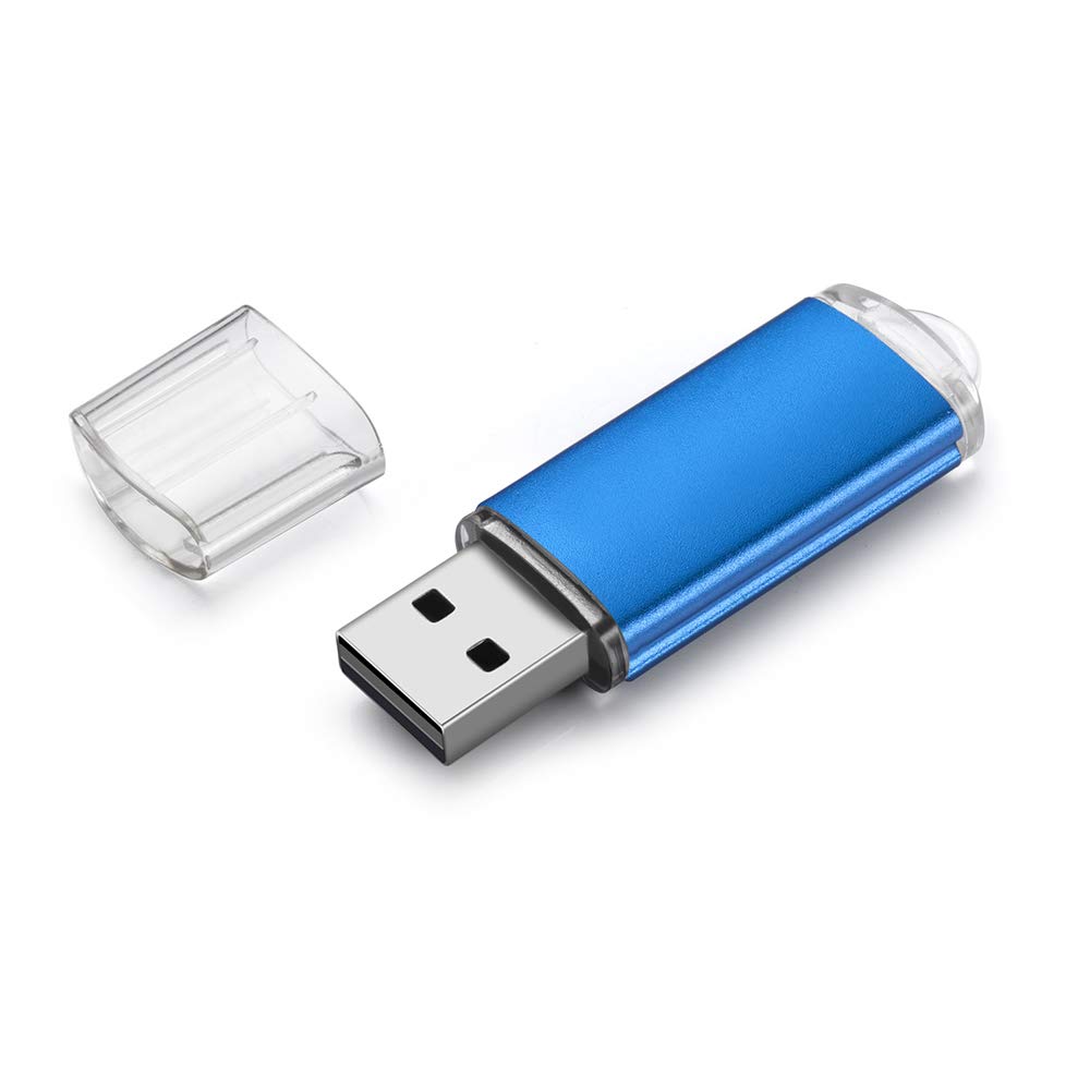 Chiavetta USB 2.0 64GB Blu - Pen Drive Per PC, Laptop, Trasferimento Dati - Foto 4