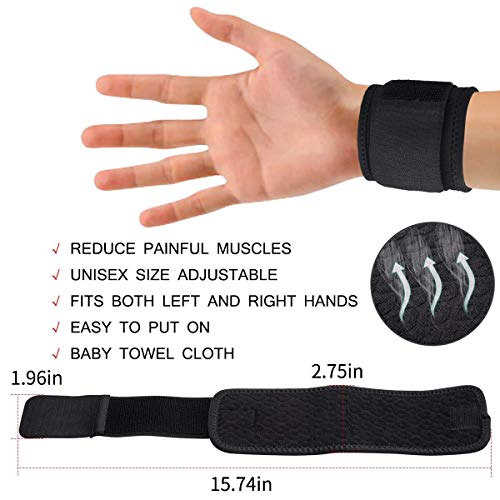 2 Pezzi Fascia da Polso, Polsiera Elastica Supporto per Polso per Uomini e Donne, Supporto per il Polso per Sport, Tendinite, Frattura e Distorsione del Polso, Lavoro, Unisex, Blu 2 Pezzi Fascia da Polso, Polsiera Elastica Supporto per Polso per Uomini e Donne, Supporto per il Polso per Sport, Tendinite, Frattura e Distorsione del Polso, Lavoro, Unisex, Blu