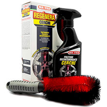Carica l'immagine nel visualizzatore di Gallery, Ma-Fra, Kit Regénera Cerchi, Trattamento Completo Pulente e Decontaminante, Composto da Detergente Spray 500ml + Spazzola Speciale