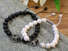 Carica l&#39;immagine nel visualizzatore di Gallery, COAI Coppia Bracciali della Distanza &#39;Ovunque, Non Importa Dove&#39; Mappamondo