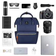 Carica l&#39;immagine nel visualizzatore di Gallery, Hethrone Zaino Donna Impermeabile Porta Pc 15.6 Pollici 1- Marina