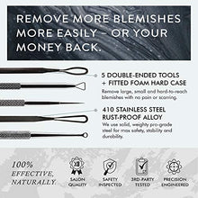 Carica l&#39;immagine nel visualizzatore di Gallery, Kit Eclat da 5 pz a doppia testa per rimuovere punti neri e imperfezioni -...