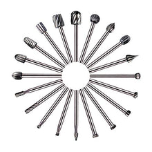 Carica l&#39;immagine nel visualizzatore di Gallery, Fresa Rotante - GOXAWEE 20Pcs HSS Frese Routing Router Bits Legno Fresatura... - Ilgrandebazar