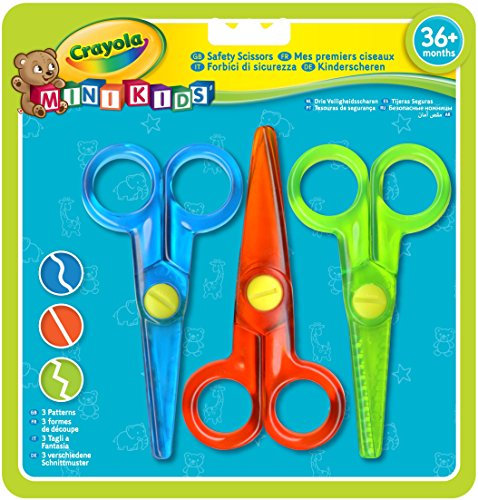 Crayola 81-8119-E-000 - 3 Forbici per Bambini - Ilgrandebazar