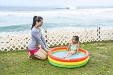 Carica l&#39;immagine nel visualizzatore di Gallery, Jilong Round Baby Pool, Piscina Tonda 3 Anelli, Fondo Gonfiabile Unisex...