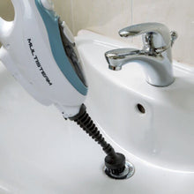 Carica l&#39;immagine nel visualizzatore di Gallery, Ariete 4164 Steam Mop 10in1, Scopa Lavapavimenti a Vapore, 1500 W, Capacità 350 L, Vapore Immediato, Autonomia, Testa Snodabile, Bianco/Azzurro