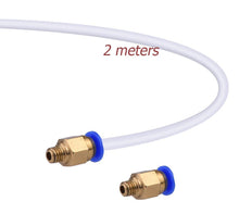Carica l&#39;immagine nel visualizzatore di Gallery, Redrex 2m Stampante 3D ID2mm OD4mm Tubo di PTFE Con 2Pcs PC4-M6 Connettore...
