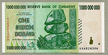 Carica l&#39;immagine nel visualizzatore di Gallery, Banconota da 1 miliardo di dollari dello Zimbabwe, valuta con il record di... - Ilgrandebazar