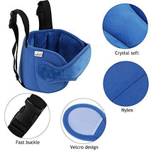 Carica l&#39;immagine nel visualizzatore di Gallery, FREESOO Fascia Testa Seggiolino Auto, Supporto Auto Bambini Blu