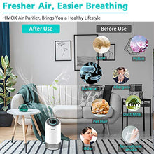 Carica l&#39;immagine nel visualizzatore di Gallery, HIMOX Purificatore d&#39;Aria Casa con H12 Filtro HEPA con...