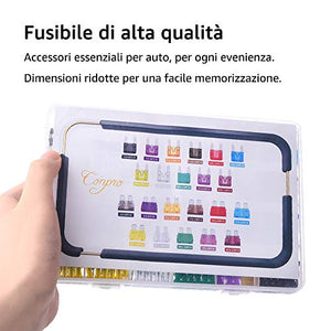 Conpro 150pcs Mini Fusibili Auto + Medio - 11...