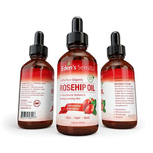 Carica l&#39;immagine nel visualizzatore di Gallery, Olio di Rosa Mosqueta Puro al 100% - 120ml - Flacone con contagocce da - Ilgrandebazar