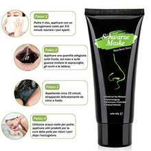 Carica l&#39;immagine nel visualizzatore di Gallery, Black Mask Peel Off, Maschera Nera Punti Neri, Viso Purificante,...
