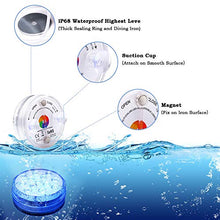 Carica l&#39;immagine nel visualizzatore di Gallery, Jialisita Sommergibili LED Luci Piscina 13 Led Sommergibile 2 pezzi