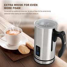 Carica l&#39;immagine nel visualizzatore di Gallery, OZAVO Montalatte Elettrico Automaticoin Acciaio Inossidabile... - Ilgrandebazar