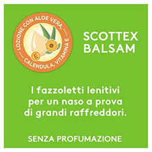 Carica l&#39;immagine nel visualizzatore di Gallery, Scottex Balsam Fazzoletti, 1 Confezione da 24 Pezzi - Ilgrandebazar